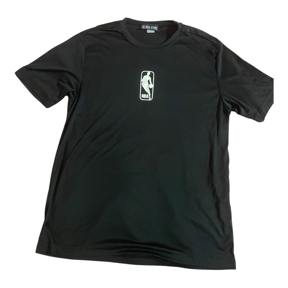 Black NBA Logo Short Sleeve Tee